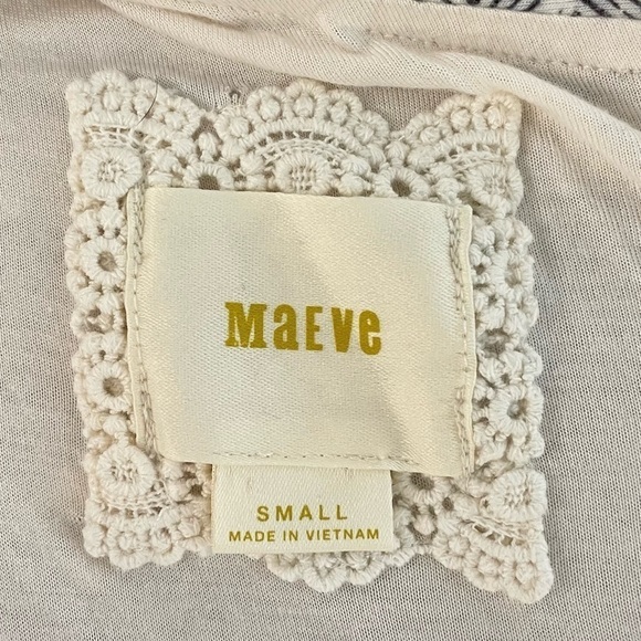 Anthropologie Maeve One Shoulder Cropped Wide Leg Jamie Jumpsuit, Size S - Picture 5 of 6